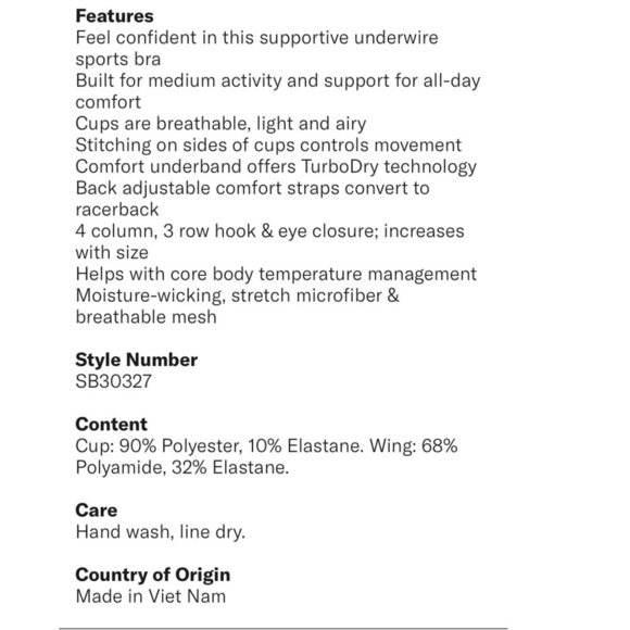 BodyUp Workout to Weekend Medium Impact Spacer Sports Bra - Picture 15 of 15